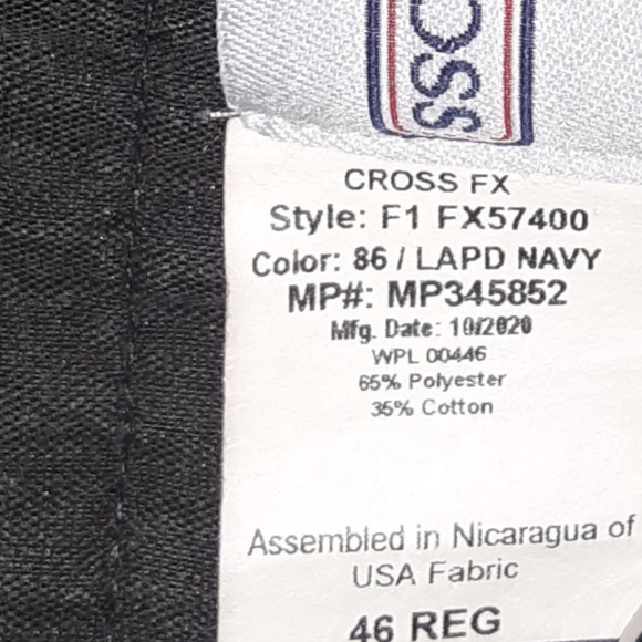 Flying Cross Tactical Series Cargo Utility Dark Navy Pants Men's 46 - Picture 9 of 9